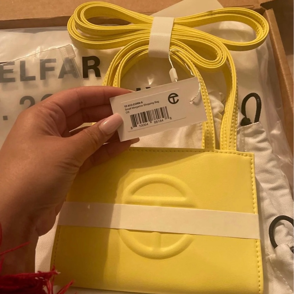 Telfar small Margarine Shopping bag